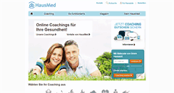 Desktop Screenshot of hausmed.de